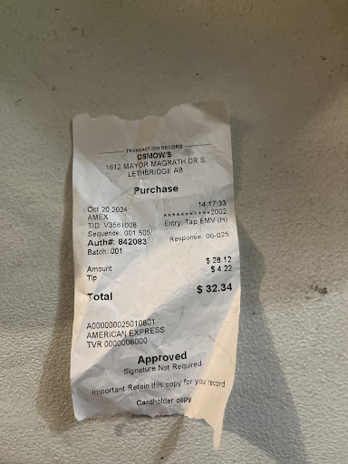 Photo of Osmow's Shawarma - 1612 Mayor Magrath Dr S, Lethbridge, AB T1K 2R5
