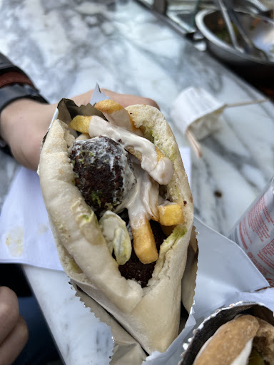 Photo of Basta - Falafel & Grill - Unit 708, Camden Stables Market, Chalk Farm, London NW1 8AH, UK
