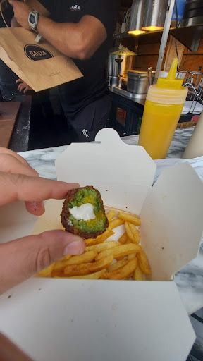 Photo of Basta - Falafel & Grill - Unit 708, Camden Stables Market, Chalk Farm, London NW1 8AH, UK