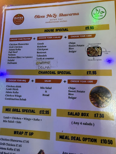 Photo of Olives MeZe Shawarma - Unit 3, Tooting Market, 20 Totterdown St, Tooting High St, London SW17 8TA, UK