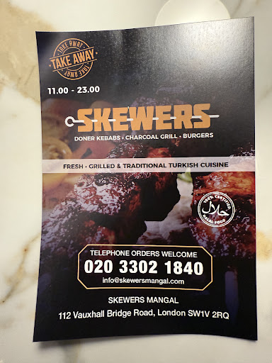Photo of Skewers Mangal Victoria & Pimlico - 112 Vauxhall Bridge Rd, London SW1V 2RQ, UK