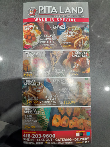 Photo of Pita Land Shawarma - Pace Condos - 155 Dundas St E Unit 1, Toronto, ON M5B 1E4