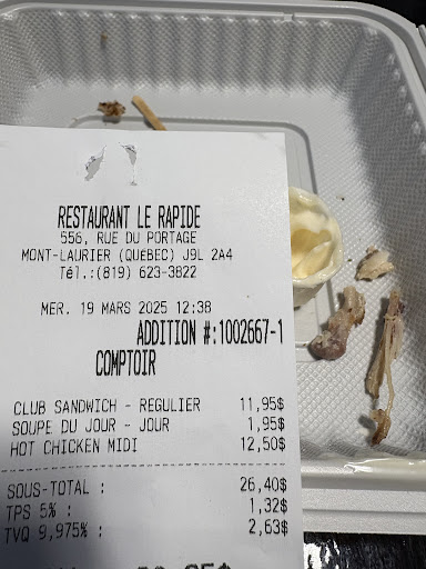 Photo of Restaurant Le Rapide - 556 Rue du Portage, Mont-Laurier, QC J9L 2A4
