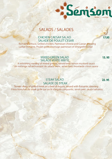 Photo of Semsom-resto lounge mtl - 771 Bd Décarie, Saint-Laurent, QC H4L 3L4