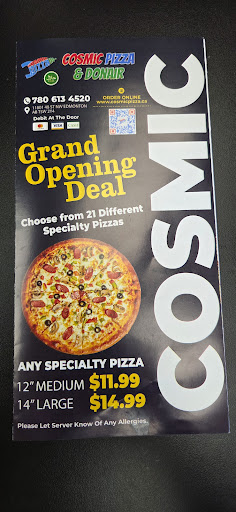 Photo of Cosmic Pizza & Donair - 11801 48 St NW, Edmonton, AB T5W 2Y4