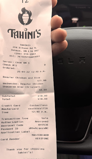 Photo of Tahini’s - 204 Ritson Rd N C5-4, Oshawa, ON L1G 0B2