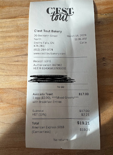 Photo of C'est Tout Bakery & Bistro - 20 Beckwith St N, Smiths Falls, ON K7A 2C3