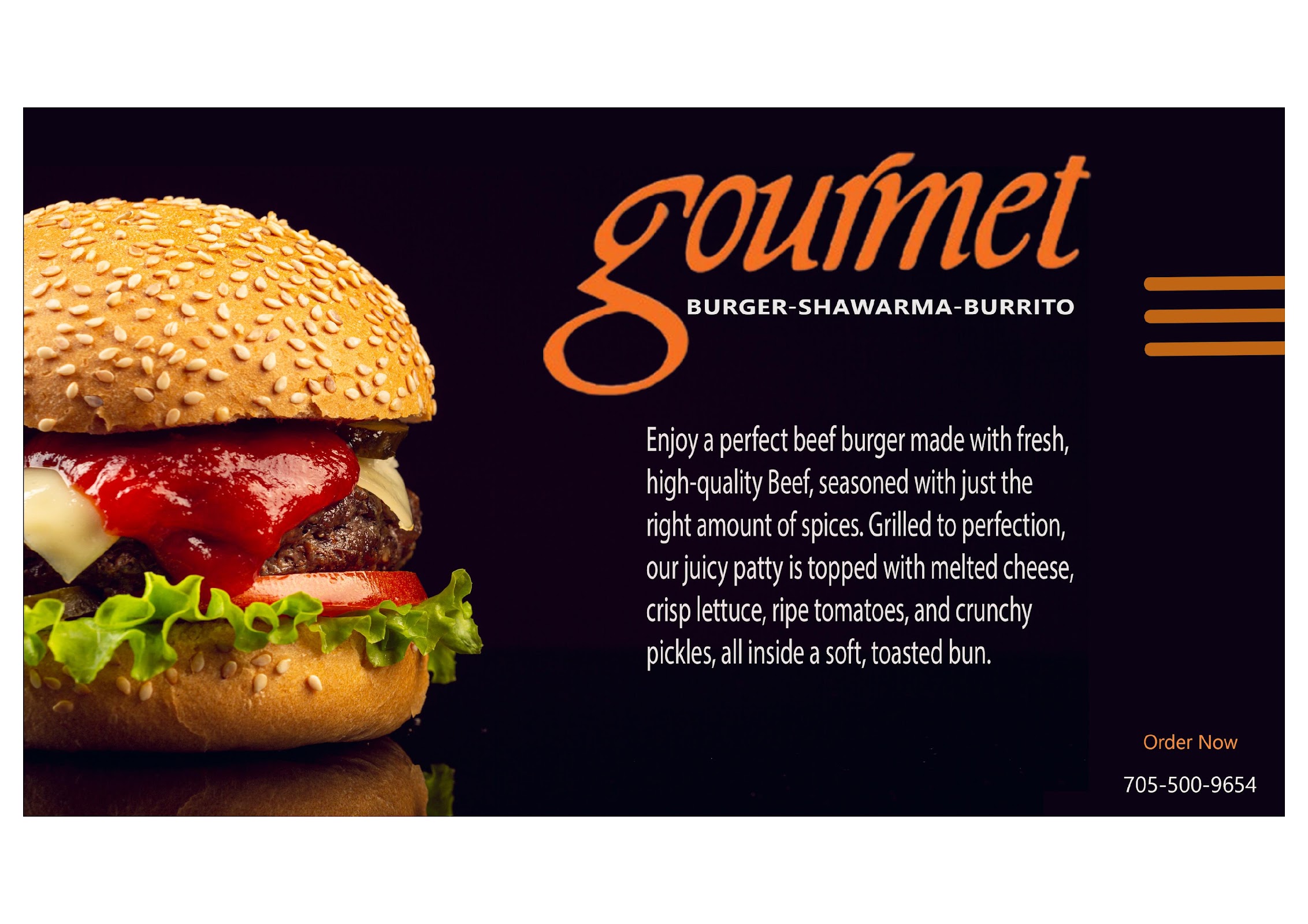 Photo of Gourmet Burger-Shawarma-Burrito - 499 Notre Dame Ave, Greater Sudbury, ON P3C 5L1