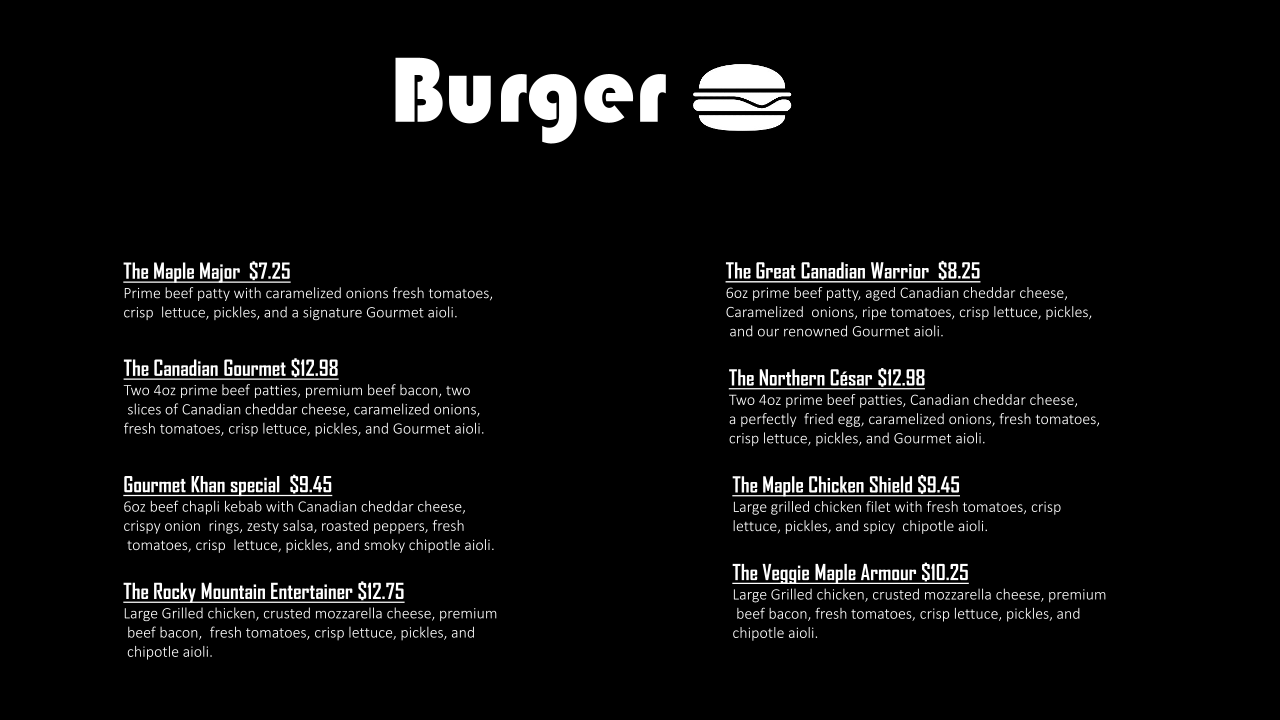 Photo of Gourmet Burger-Shawarma-Burrito - 499 Notre Dame Ave, Greater Sudbury, ON P3C 5L1