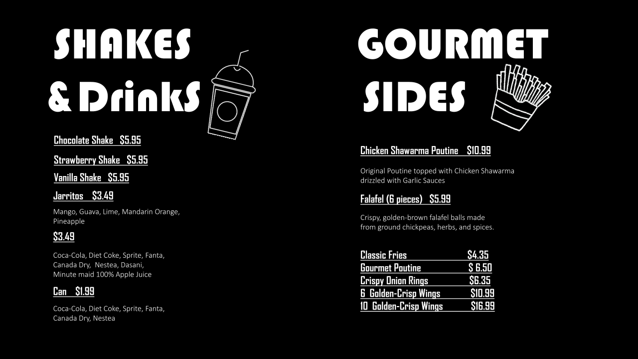 Photo of Gourmet Burger-Shawarma-Burrito - 499 Notre Dame Ave, Greater Sudbury, ON P3C 5L1