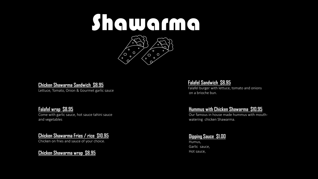 Photo of Gourmet Burger-Shawarma-Burrito - 499 Notre Dame Ave, Greater Sudbury, ON P3C 5L1
