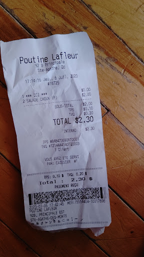 Photo of Poutine Lafleur - 92b Rue Principale E, Sainte-Agathe-des-Monts, QC J8C 1J7