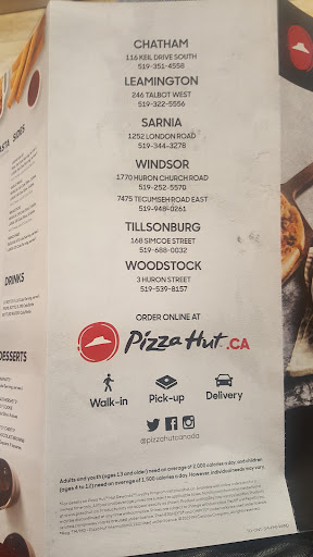 Photo of Pizza Hut - 1252 London Rd, Sarnia, ON N7S 1P5