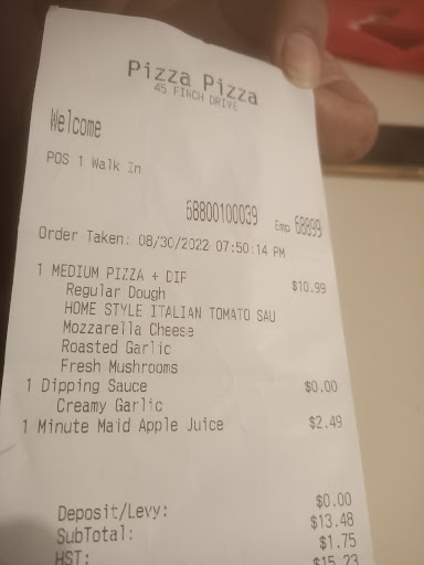 Photo of Pizza Pizza - 49 Finch Dr, Sarnia, ON N7S 5C6