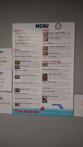 Photo of Tacheena Middle Eastern Cuisine - 1123 Water St #5, Peterborough, ON K9H 3P7