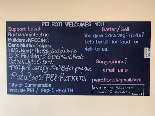 Photo of PEI Roti Food Fusion - 622 Water St E Unit 102, Summerside, PE C1N 4H7