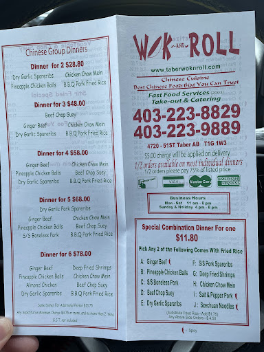 Photo of Wok & Roll - 4720 51 St, Taber, AB T1G 1W3
