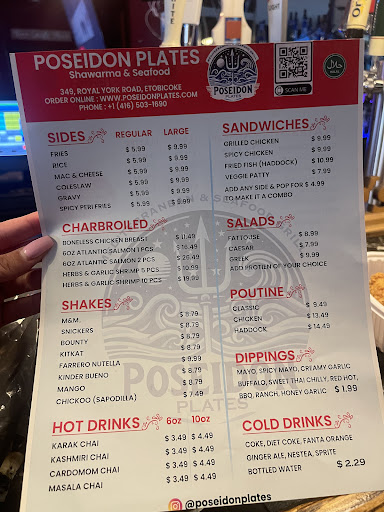 Photo of Poseidon Plates Shawarma & Seafood - 349 Royal York Rd, Etobicoke, ON M8Y 2R1