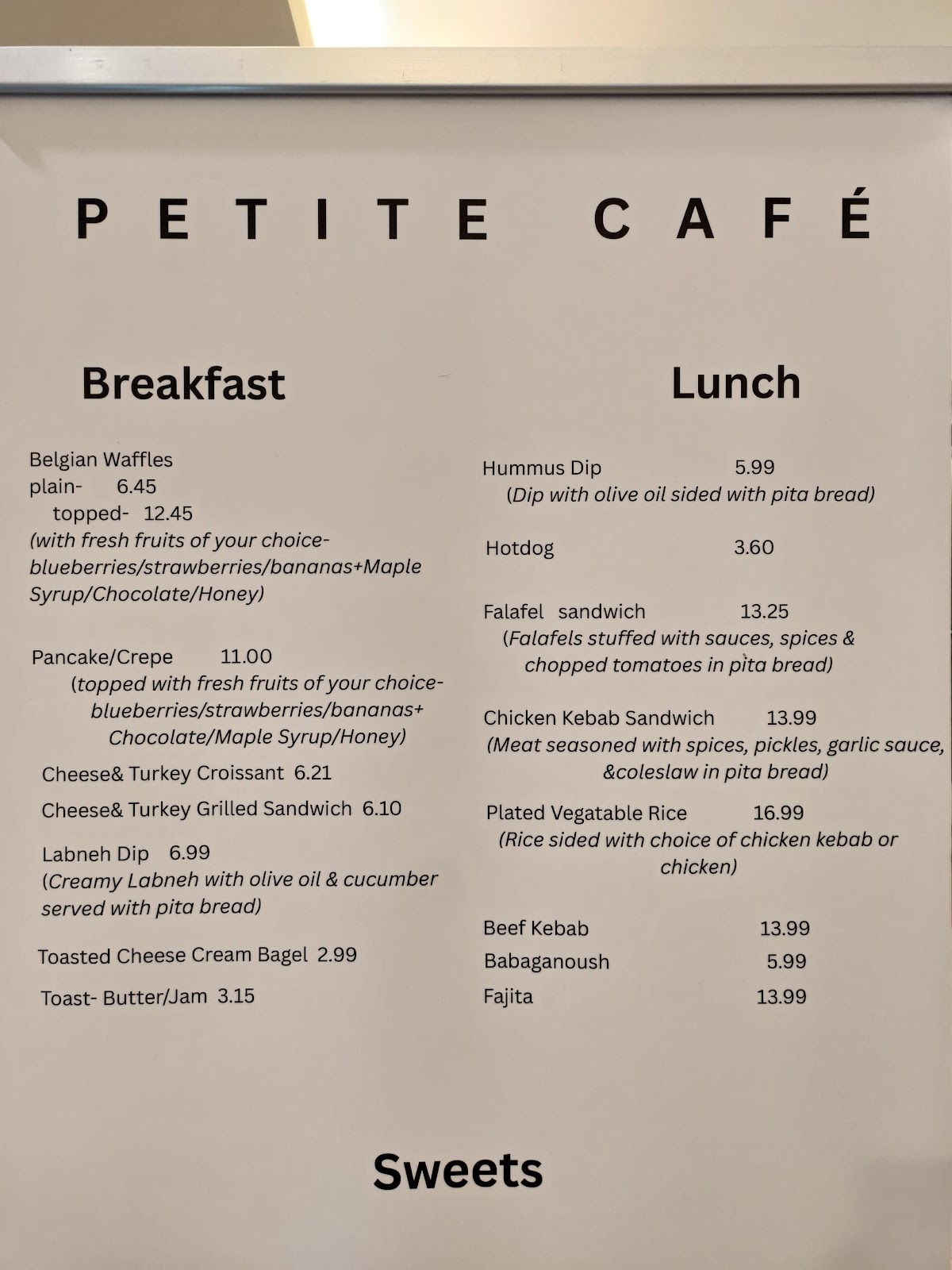 Photo of Petite Cafe Kamloops - 35 Columbia St W #945, Kamloops, BC V2C 1L5