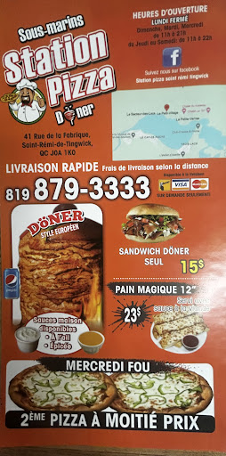 Photo of Station Pizza Doner - 18 Rue de la Fabrique #20, Saint-Rémi-de-Tingwick, QC J0A 1K0