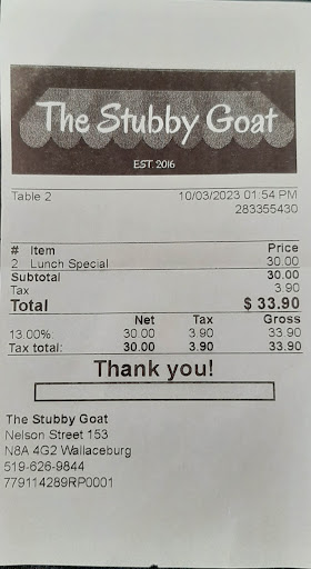 Photo of The Stubby Goat - 153 Nelson St, Wallaceburg, ON N8A 4G2