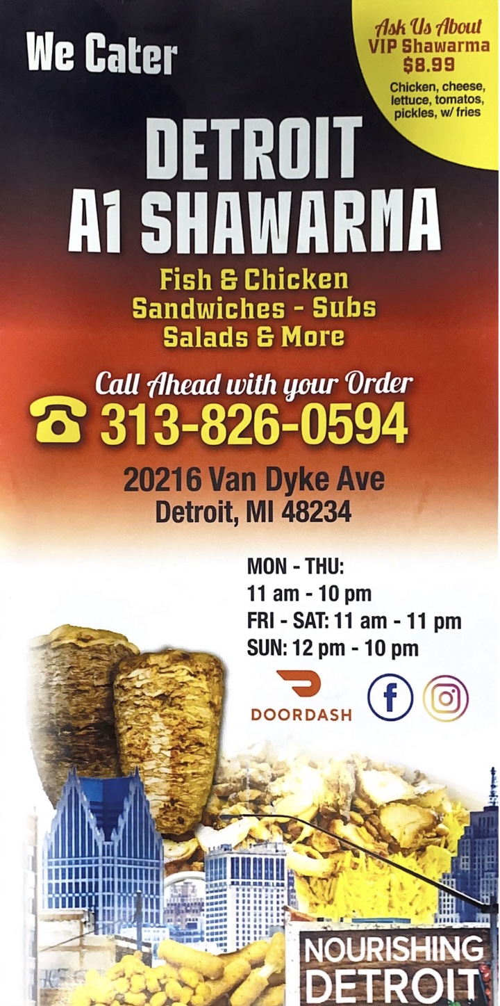 Photo of Detroit A1 Shawarma - 20216 Van Dyke Ave, Detroit, MI 48234, USA