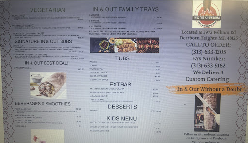 Photo of In & Out Shawarma - 3972 Pelham St, Dearborn Heights, MI 48125, USA