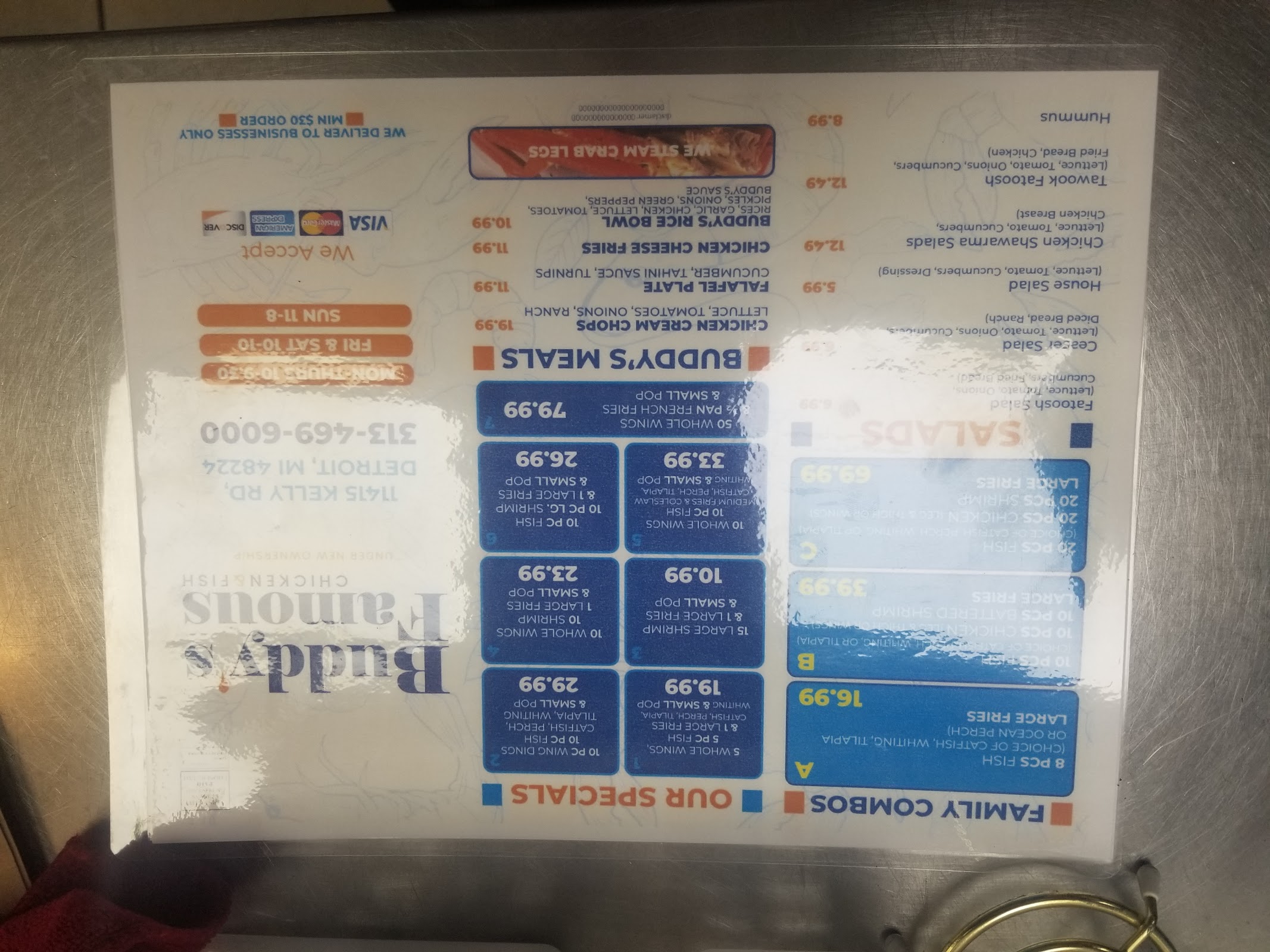 Photo of Buddy’s Famous Shawarma, Fish and Chicken - 11415 Kelly Rd, Detroit, MI 48224, USA