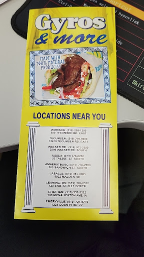 Photo of Gyros & More Lasalle . ( Malden Rd ) - 5922 Malden Rd, LaSalle, ON N9H 1S6