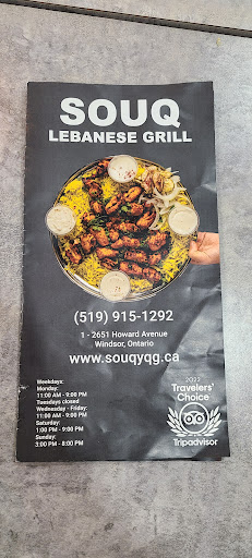Photo of Souq Lebanese Grill - 2651 Howard Ave #1, Windsor, ON N8X 4Z3