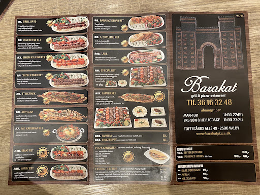 Photo of Barakat Grill and Pizza - Toftegårds Allé 49, 2500 København