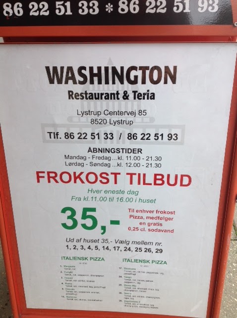 Photo of Washington Restaurant & Teria - Lystrup Centervej 85, 8520 Lystrup