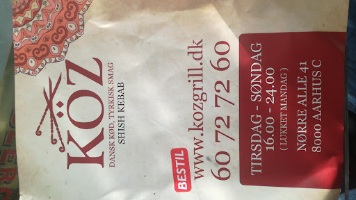 Photo of Köz Grill - Nørre Allé 41, 8000 Aarhus
