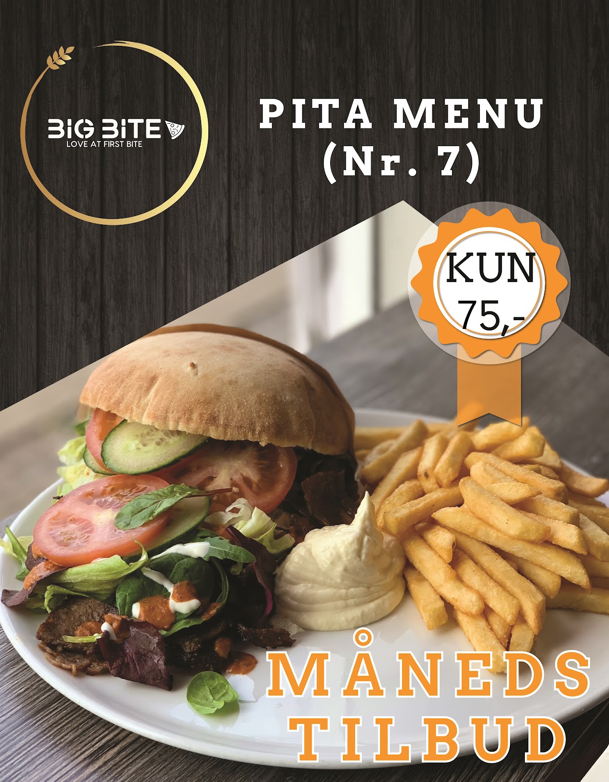 Photo of Big Bite Pizza & Burger - Fyensgade 38, 9000 Aalborg