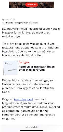 Photo of Natalie Pizzabar - Ved Stranden 19, 9000 Aalborg