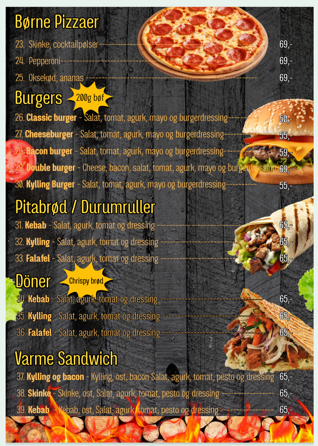 Photo of Odense Pizza & Shawarma - Vestergade 96A, 5000 Odense