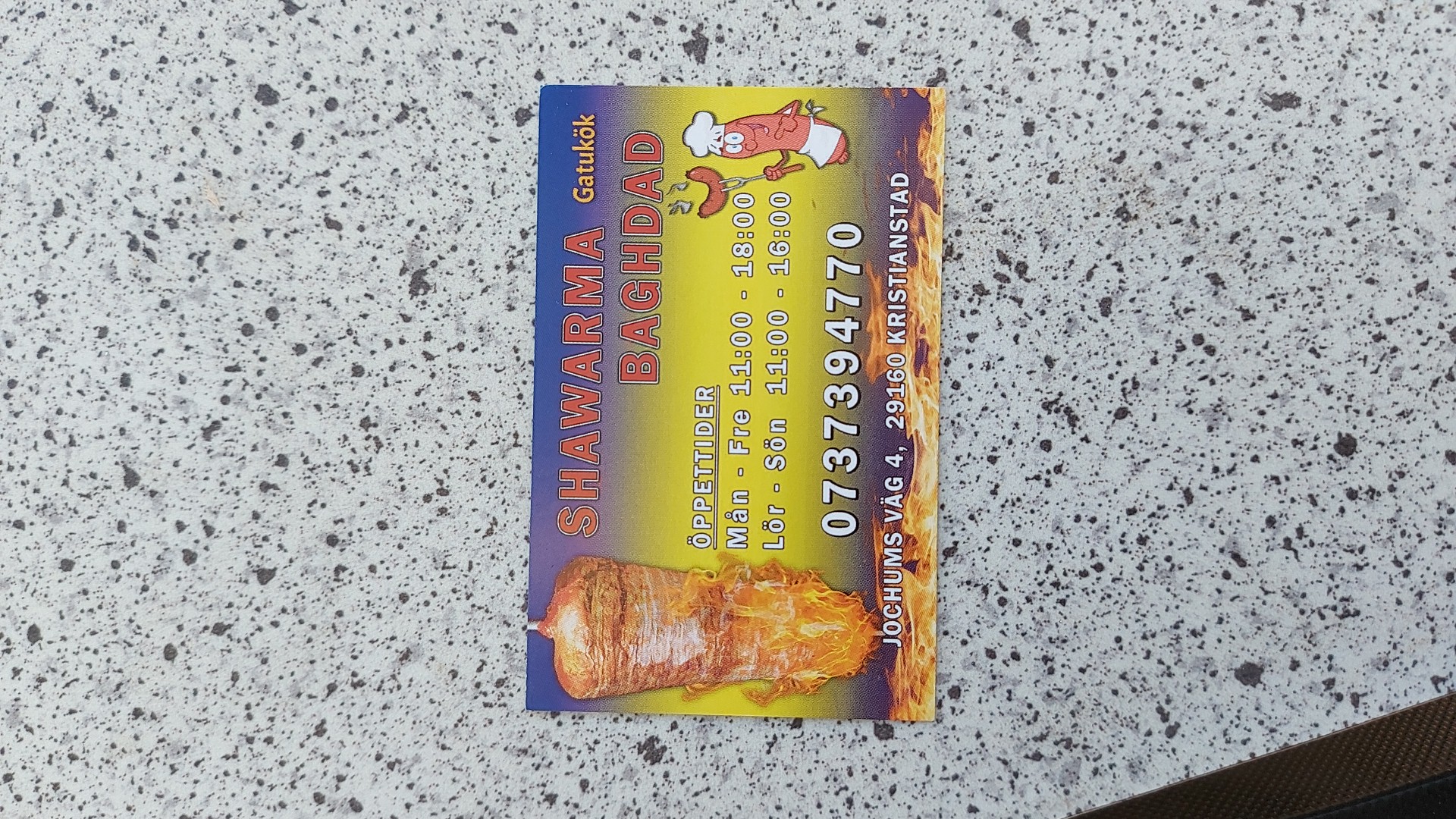 Photo of Shawarma Baghdad - Jochums v 4, 291 59 Kristianstad, Sweden