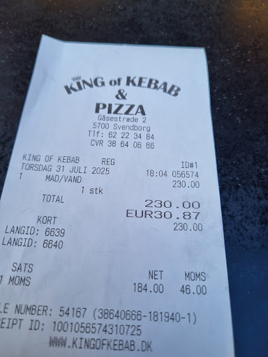 Photo of King of Kebab - Svendborg - Gåsestræde 2, 5700 Svendborg