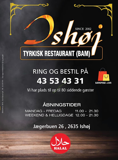 Photo of Ishøj Tyrkisk Restaurant ( BAM ) ApS - Jægerbuen 26, 2635 Ishøj