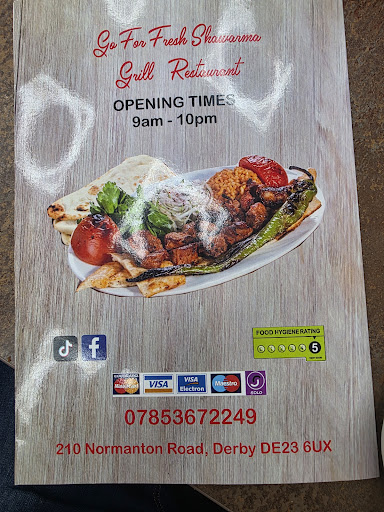Photo of Go for fresh shawarma - 210 Normanton Rd, Derby DE23 6UX