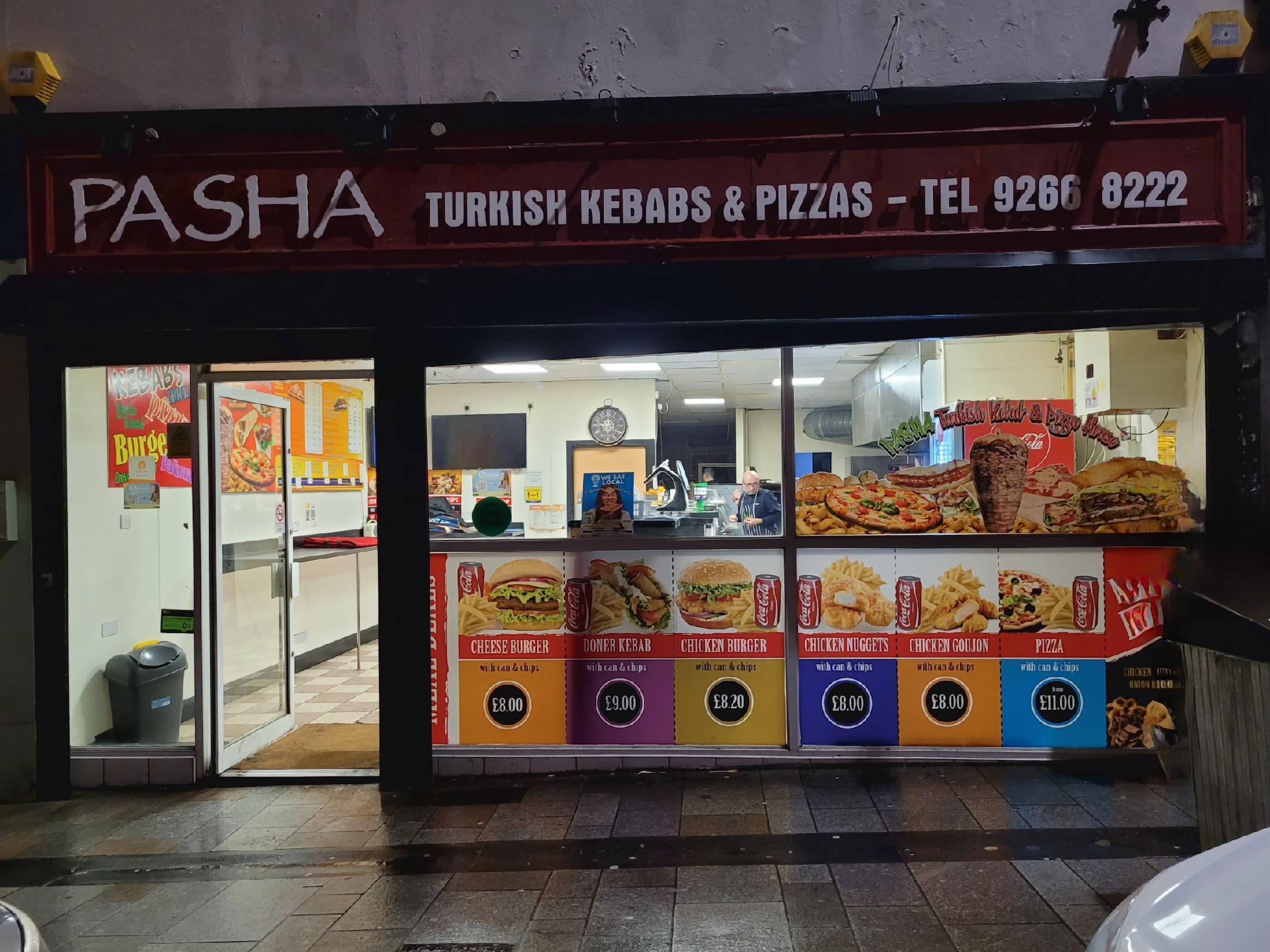Photo of Pasha - Turkish Kebab & Pizza House - 17 Castle St, Lisburn BT27 4SP