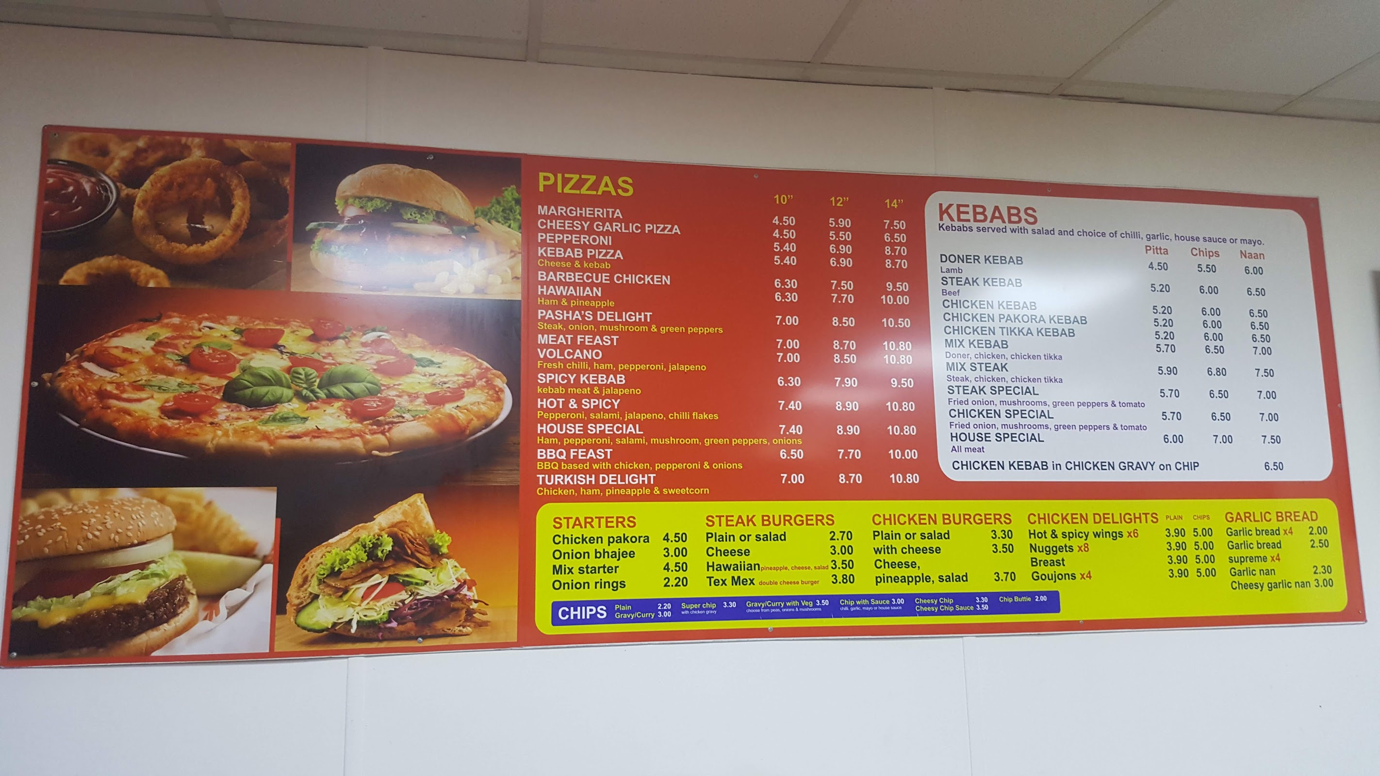 Photo of Pasha - Turkish Kebab & Pizza House - 17 Castle St, Lisburn BT27 4SP