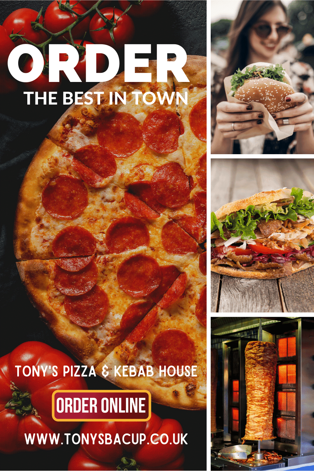 Photo of Tony's Pizza & Kebab House - 5 Yorkshire St, Bacup OL13 9AE