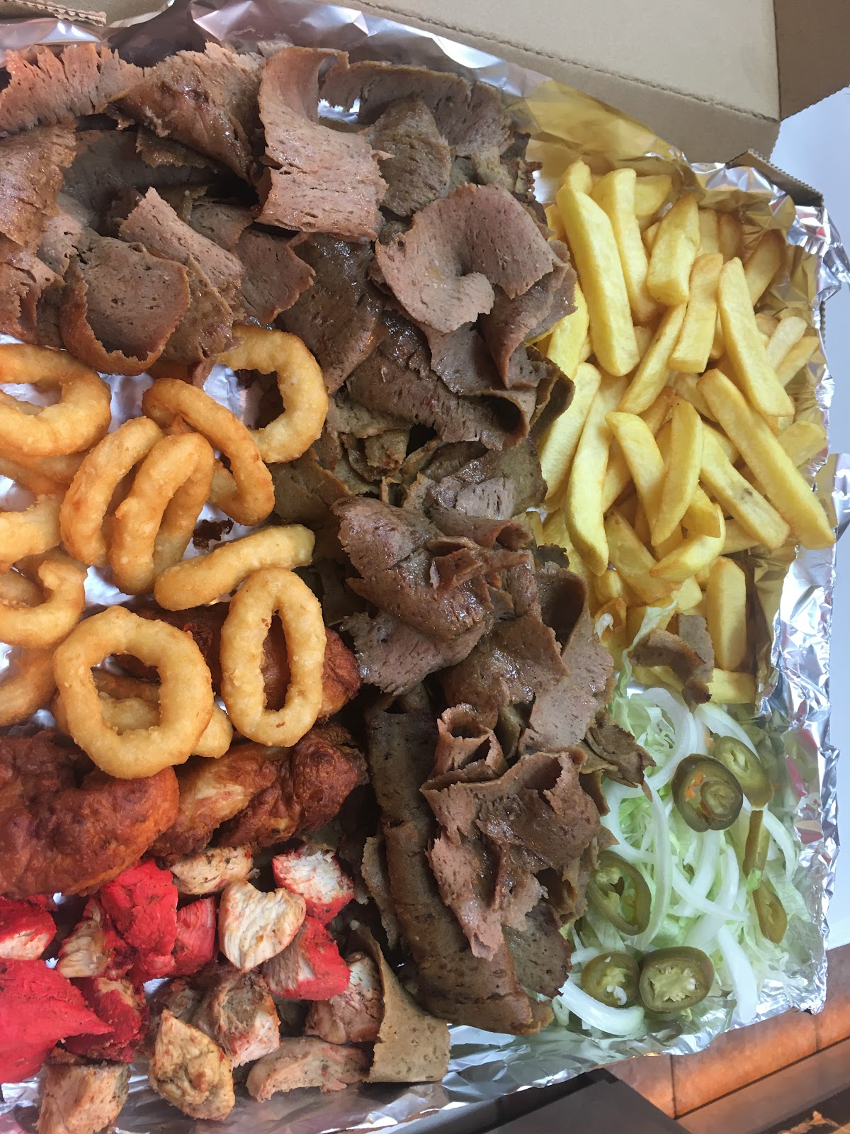 Photo of Let's Eat Zyton kebab pizza - 76 Andersonstown Rd, Belfast BT11 9AN