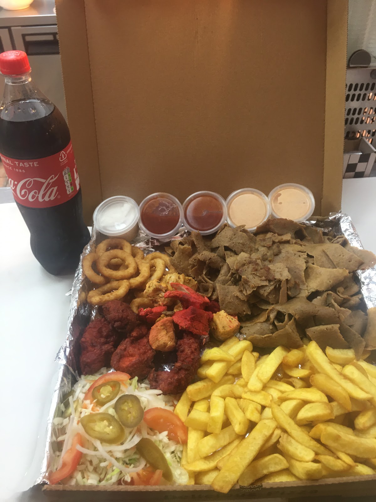 Photo of Let's Eat Zyton kebab pizza - 76 Andersonstown Rd, Belfast BT11 9AN