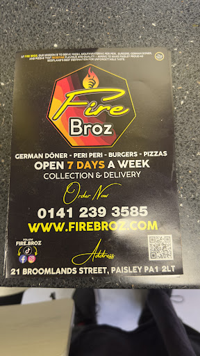 Photo of Fire Broz - 21 Broomlands St, Paisley PA1 2LT