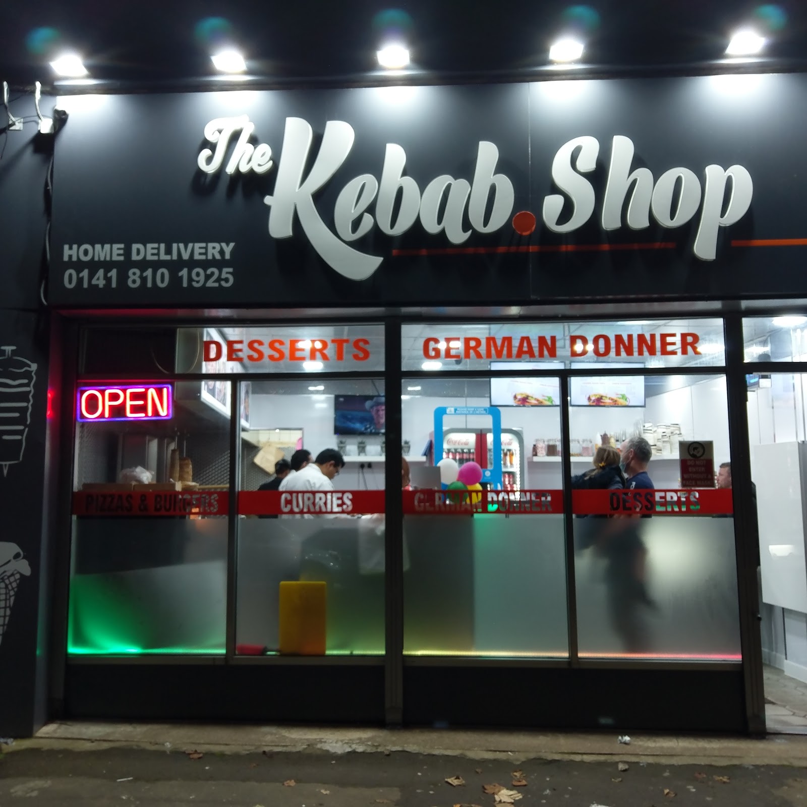 Photo of The Kebab Shop - 290 Corkerhill Rd, Cardonald, Glasgow G52 1TQ