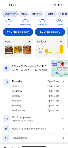 Photo of Sultans - King of Kebab - 9 Silver St, Doncaster DN1 1HG