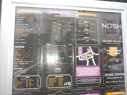 Photo of Nosh Street Food Kitchen - 43B Prince's St, Doncaster DN1 3NJ