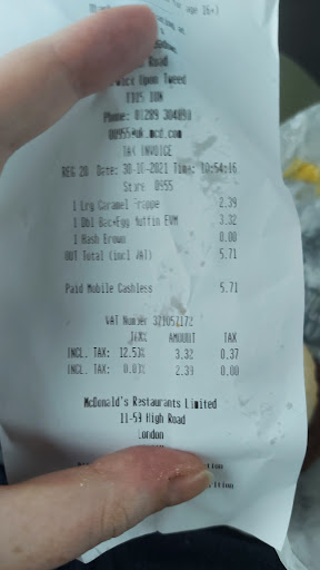 Photo of McDonald's - Loaning Meadows, North Rd, Berwick-upon-Tweed TD15 1UN